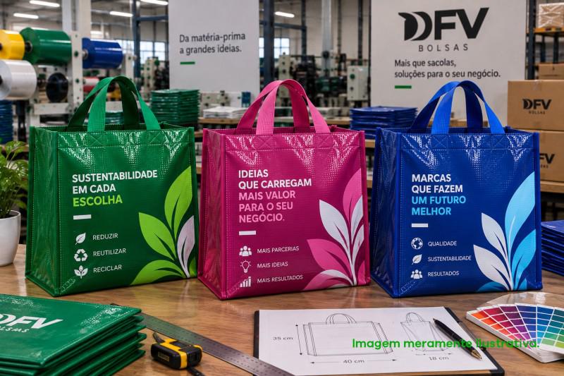 Empresa de fabricação de sacolas: qualidade, personalização e produção própria
