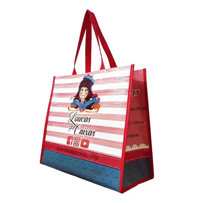 Sacola Personalizada de Ráfia