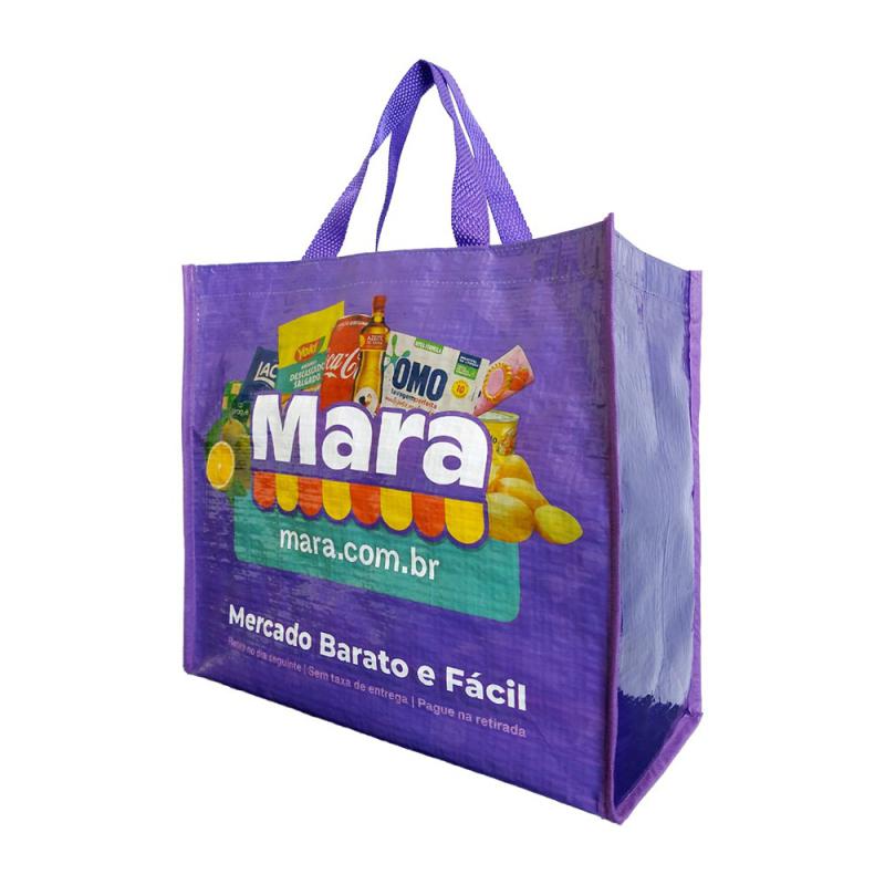 Sacola de Supermercado em Ráfia