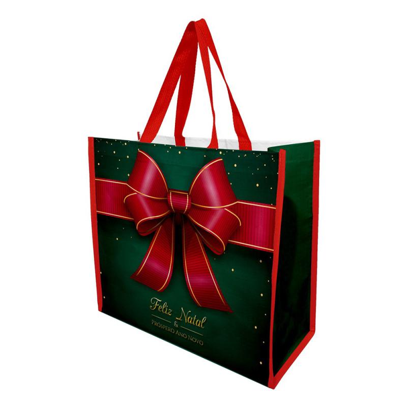Sacola para Cesta de Natal